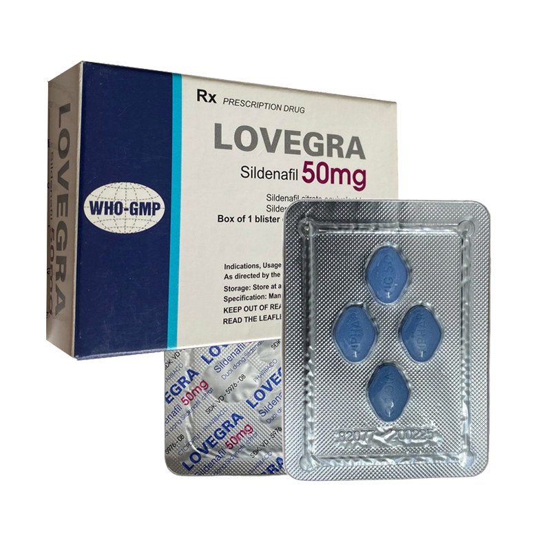 Lovegra 50mg trị xuất tinh sớm làm cương cứng kéo dài thời gian Nam giới