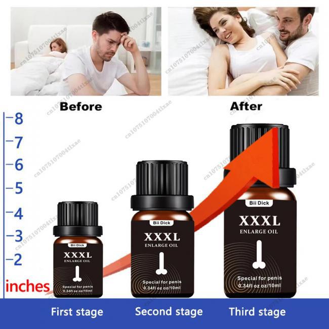 Dầu Massage Tăng Kích Thước Cậu Nhỏ XXXL, Tạo Cảm Giác To Hơn, Tăng Cường Erection cho Nam